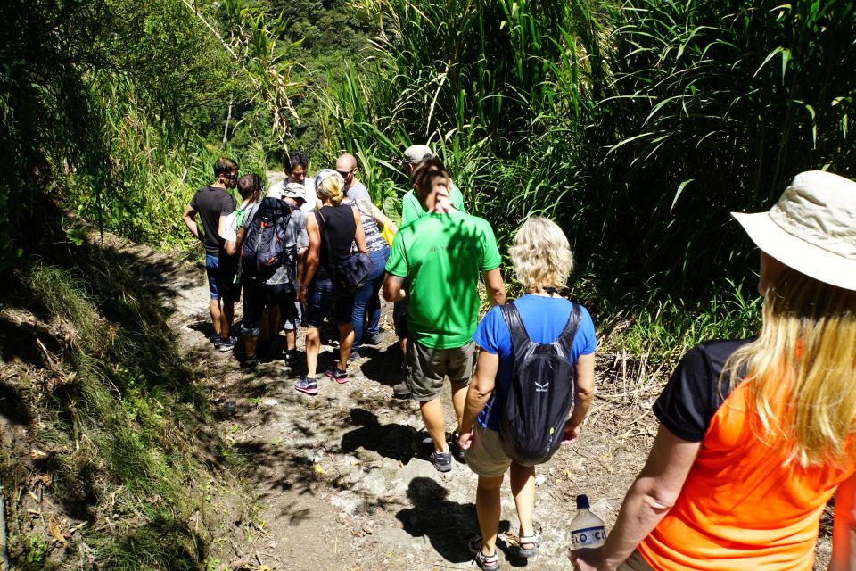 Am Ruhetag in Baños bieten sich kleine Wanderungen im Tal des Rio Pastaza an