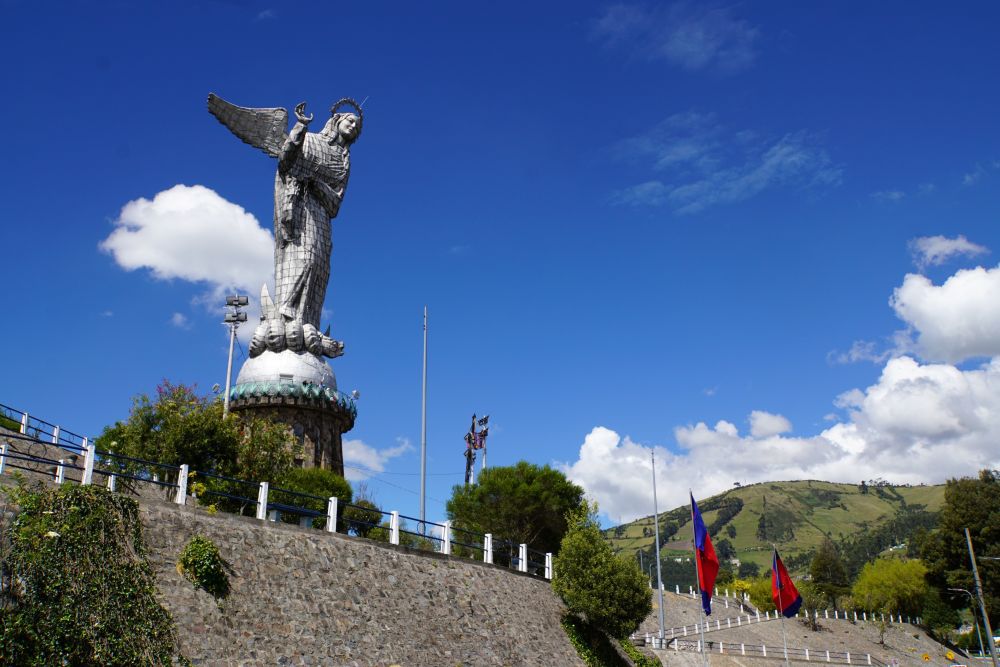 Die „Virgin de Quito“ auf dem El Panecillo