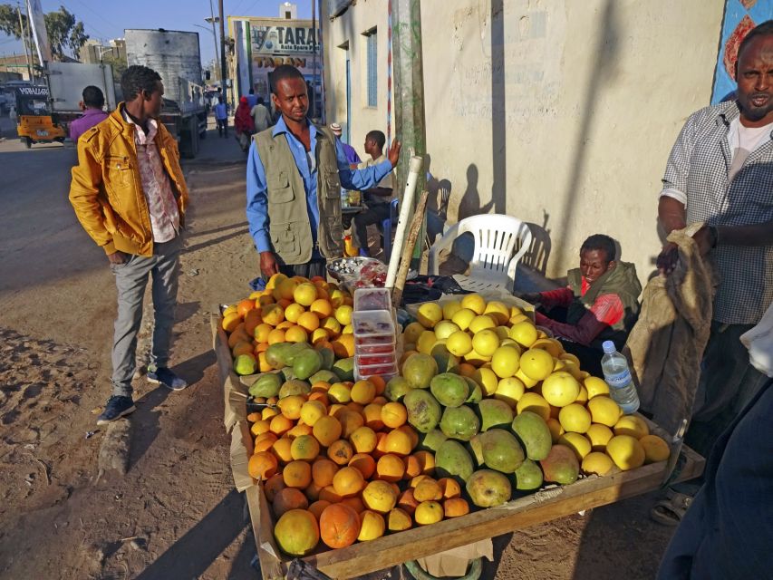 Obsthändler an der Strassenecke