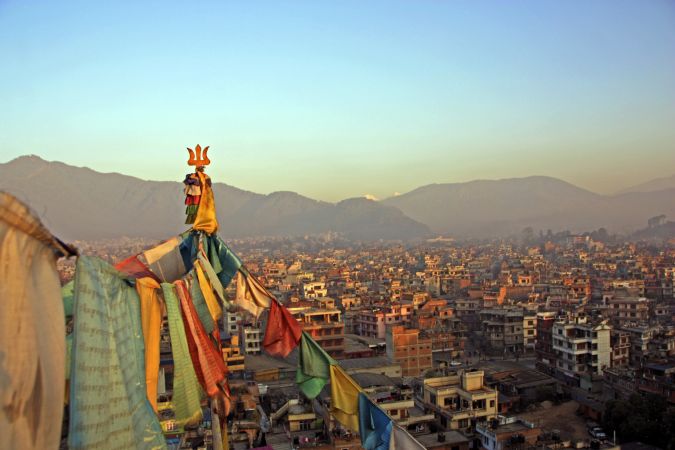 Blick über Kathmandu © Diamir