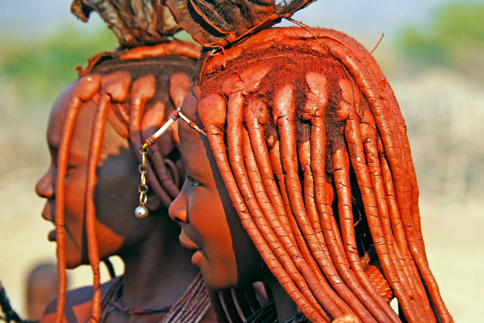 Haarpracht der Muhimba Frauen