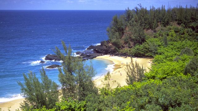 Strand auf Kauai
