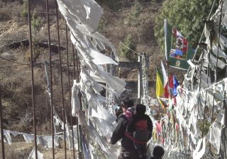 Bumthang-Wanderung zum Tamshing Lhakhang