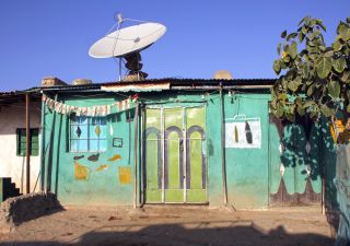 Moderne Technik in den abgelegensten Dörfern