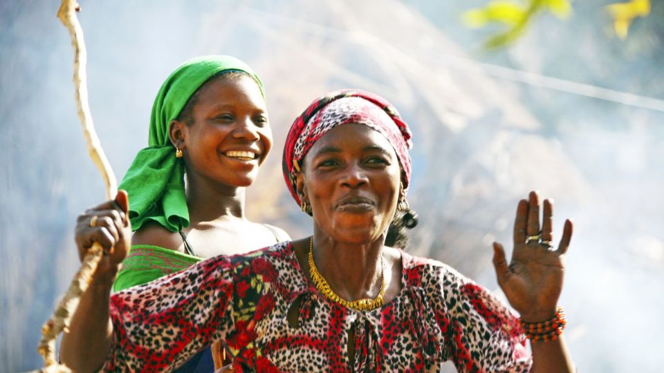 Frau im Senegal
