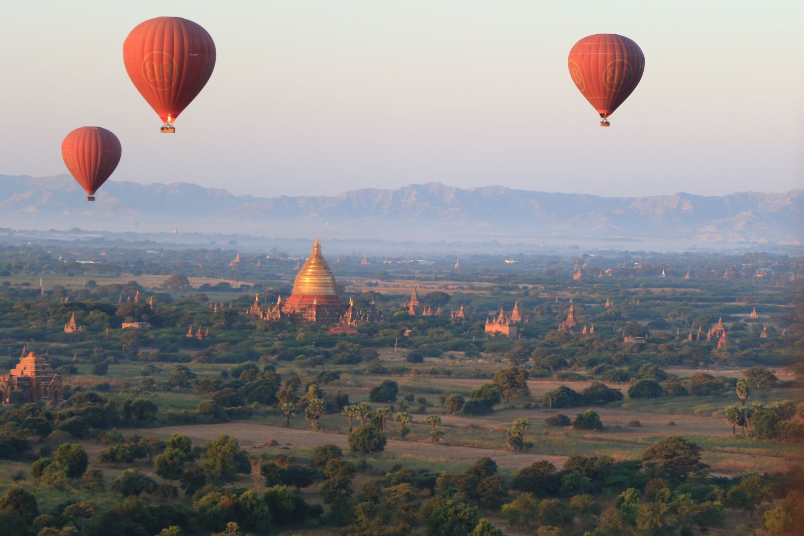 Ballonfahrt über Bagan – unvergesslich