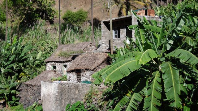 Traditionelles Dorf auf Santo Antao