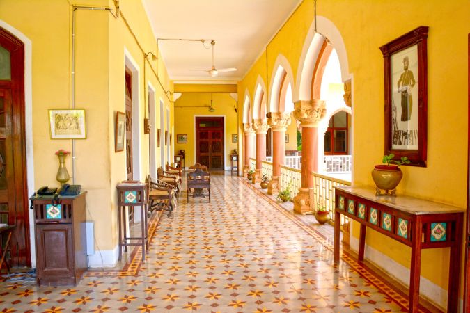 Hotel Bhanwar Vilas Palace Karauli Innenarchitektur © Diamir