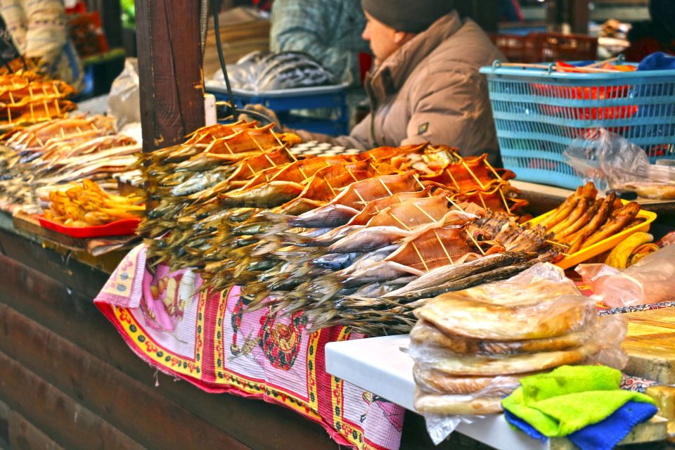 Fischmarkt in Listwjanka