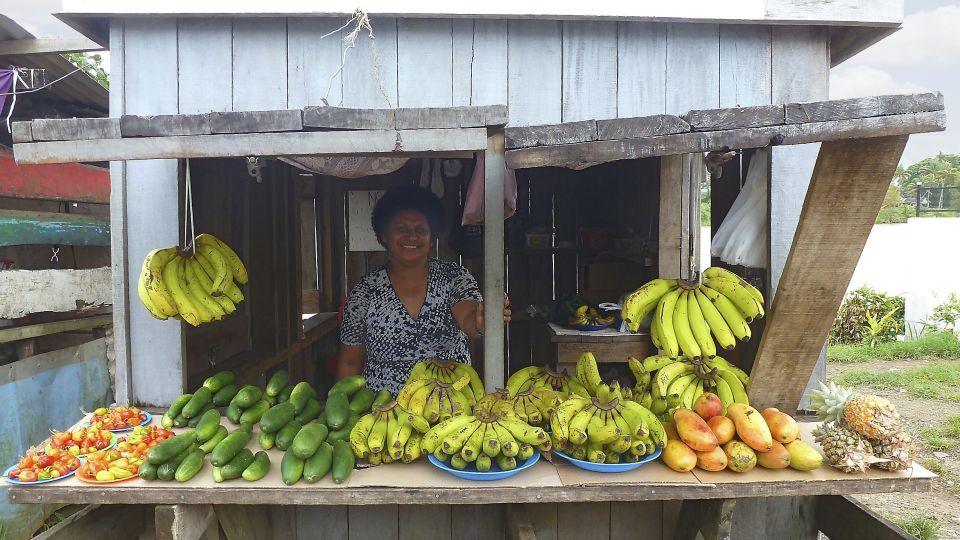 Marktstand bei Suva