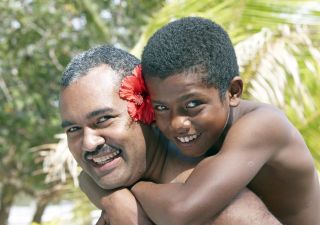Menschen Fiji