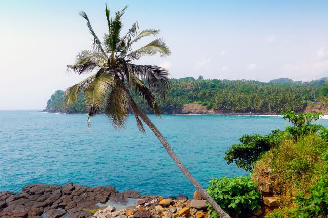 Küstenlandschaft auf Sao Tome und Principe