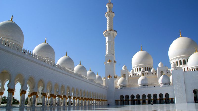 Scheich-Zayid-Moschee in Abu Dhabi © Diamir
