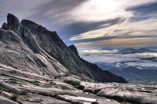 Blick vom Mt. Kinabalu