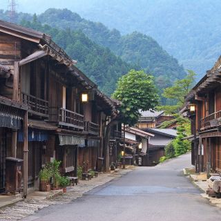 Tsumago – Häuser aus der Edo-Zeit auf der alten Route zwischen Kyoto und Tokio