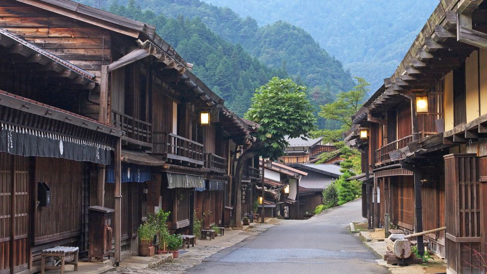 Tsumago – Häuser aus der Edo-Zeit auf der alten Route zwischen Kyoto und Tokio