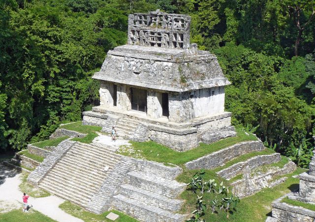 Maya-Tempel Palenque, Mexiko