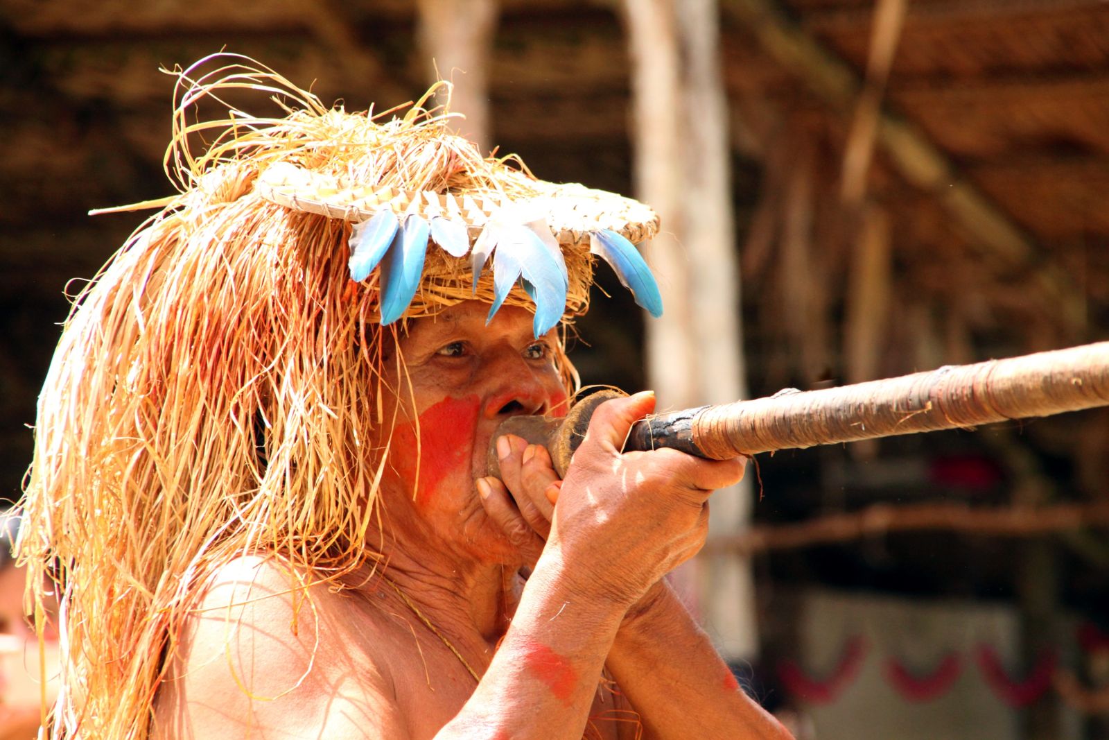 Traditionen der Yagua Gemeinschaft