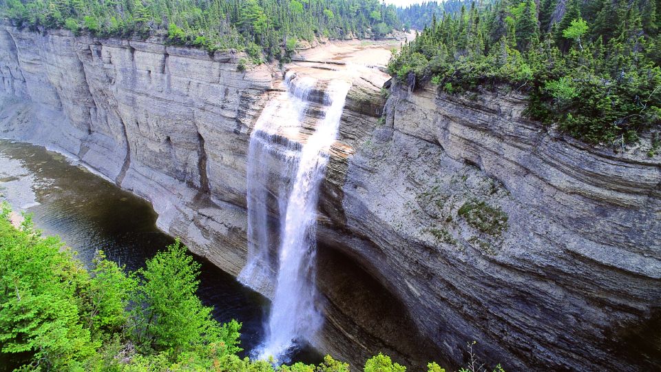 Vaureal Falls, Anticosti Island