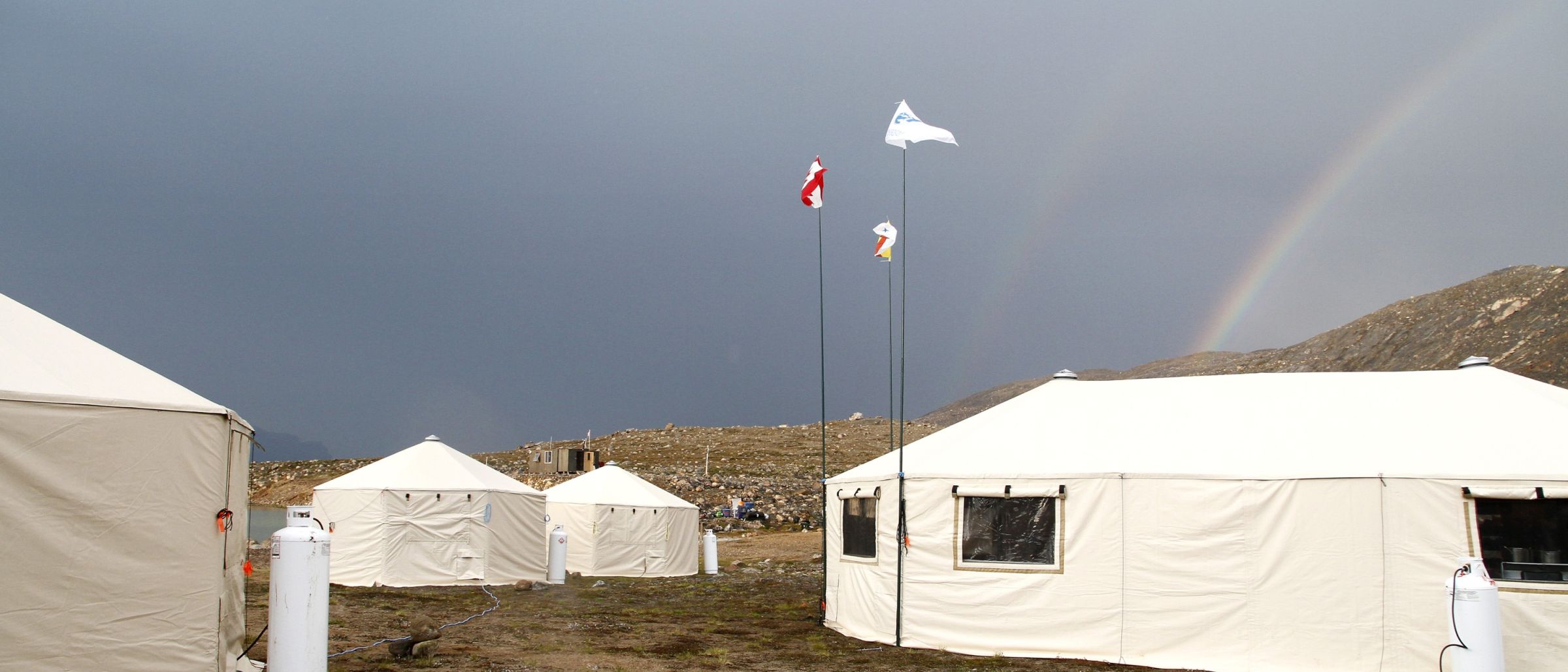 Camp auf Baffin Island