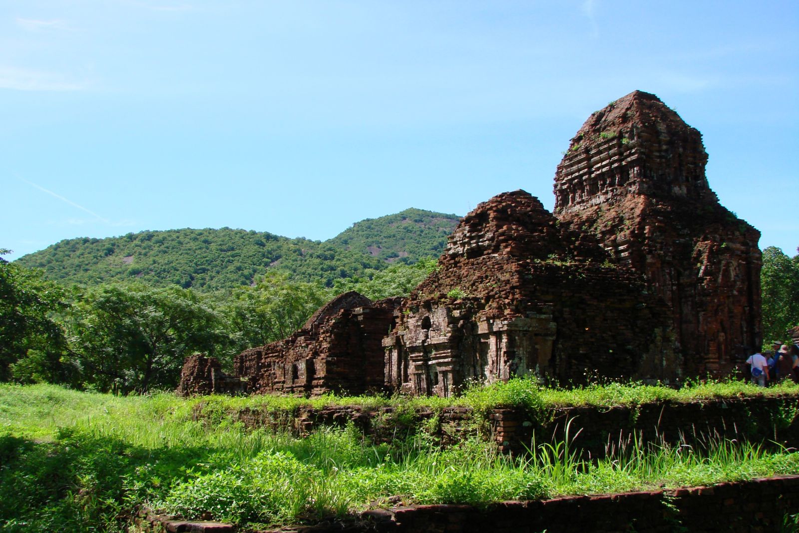 Zu Besuch bei den schönen Ruinen von My Son nahe Hoi An