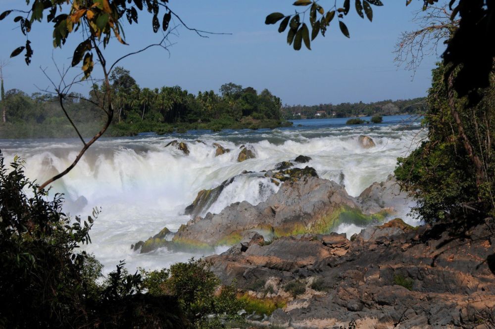die größten Wasserfälle von Laos