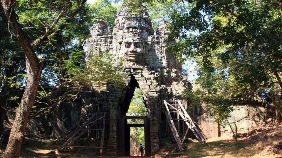 Eines der Tore von Angkor Thom