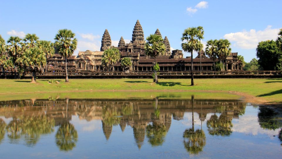Der berühmte Tempel von Angkor Wat