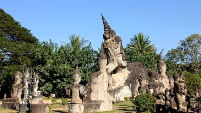 Buddha-Park unweit von Vientiane