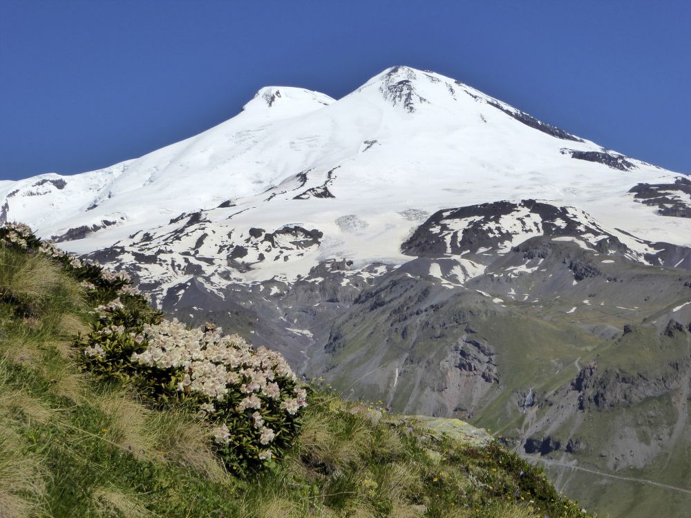 Doppelgipfel des Elbrus