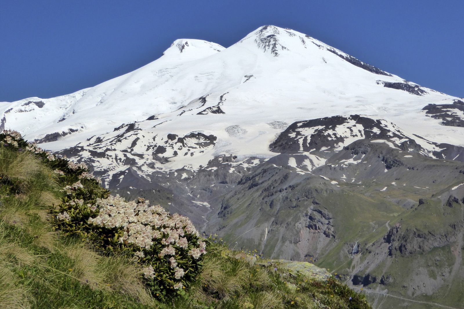 Doppelgipfel des Elbrus