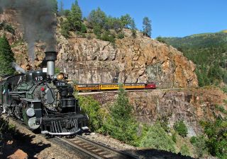 Durango &amp; Silverton Narrow Gauge Train, Colorado