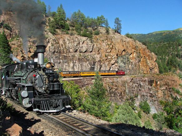 Durango & Silverton Narrow Gauge Train, Colorado