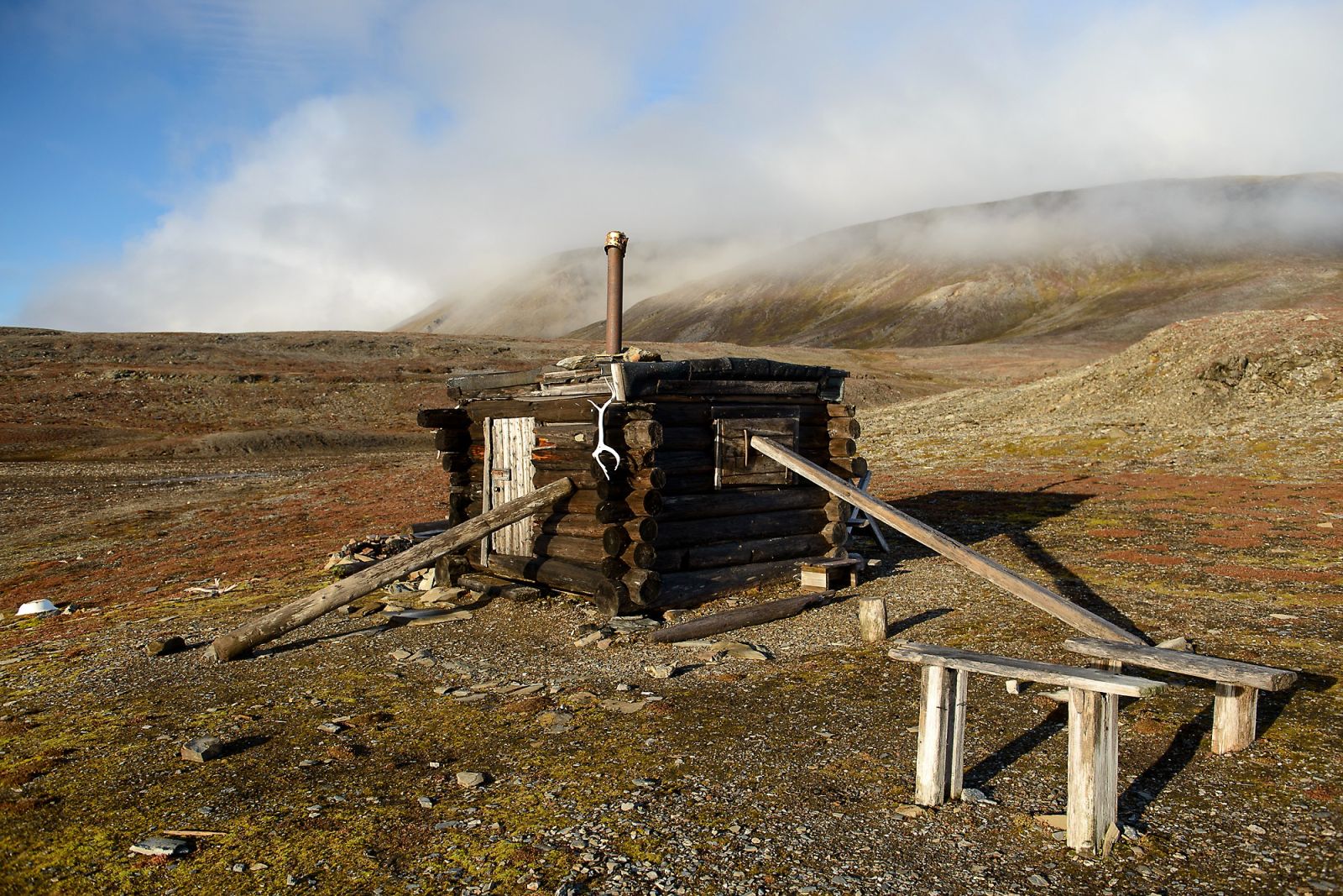 Die kleine Jagdhütte im St. Jonsfjord