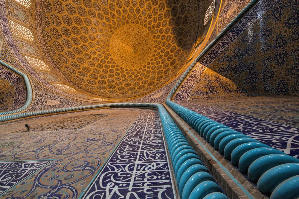 Innenraum Lotfollah-Moschee in Isfahan