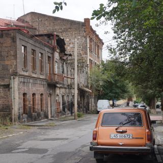 Straße in Gyumri