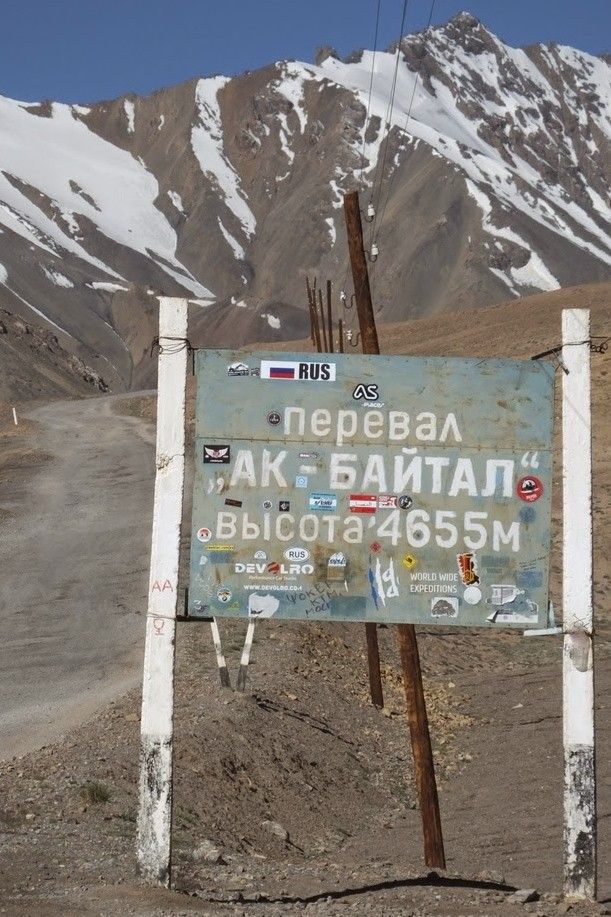 Ak-Baital-Pass 4655 m