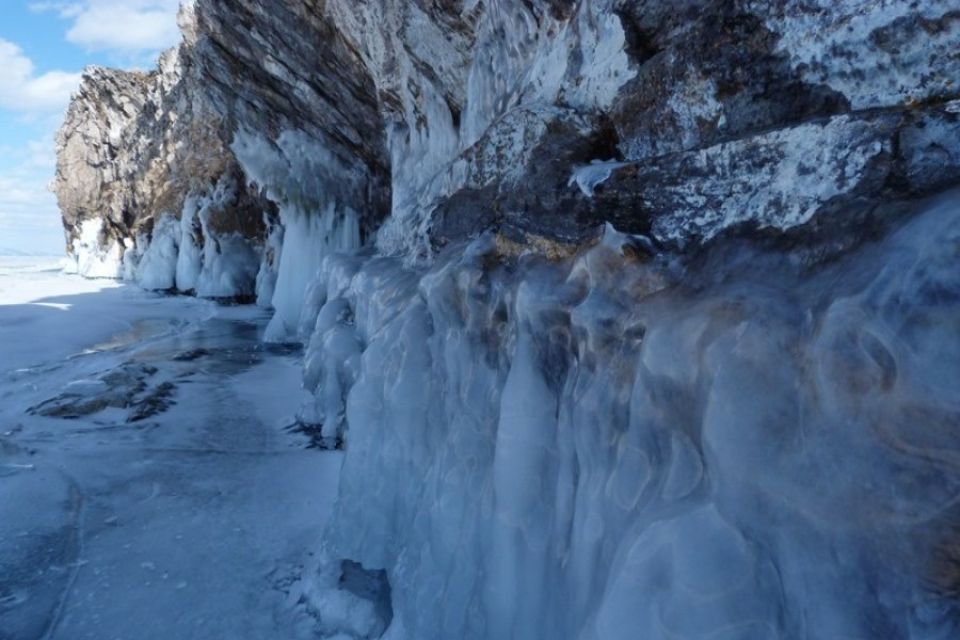 Eiswände am Kap Choboi