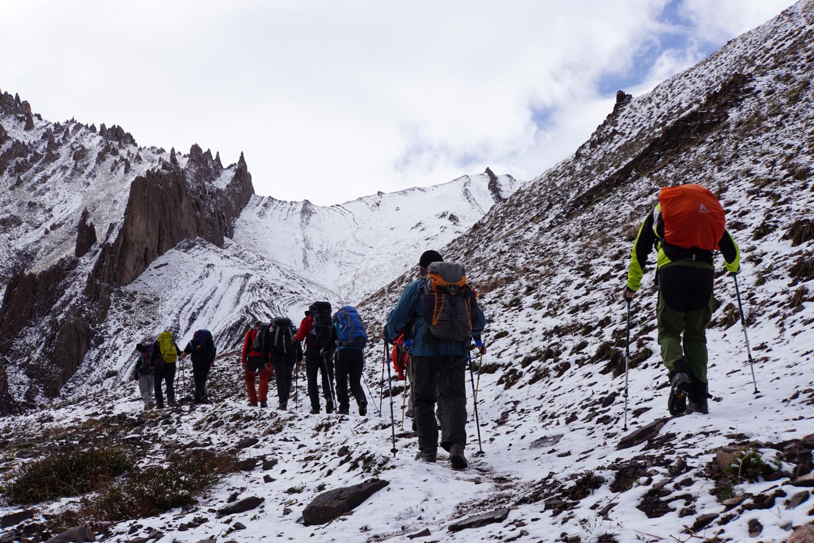 Aufstieg zum Stok-La 4875 m) – unsere erste große Hürde ist geschafft