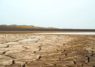 Wüste Dasht-e Lut – ausgetrocknete Ebene