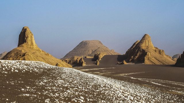Wüste Dasht-e Lut - Felsformationen