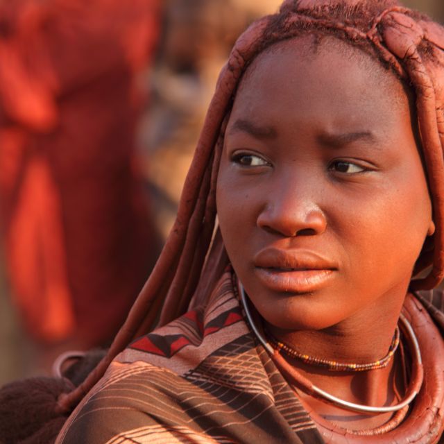 Himba-Frau in Namibia