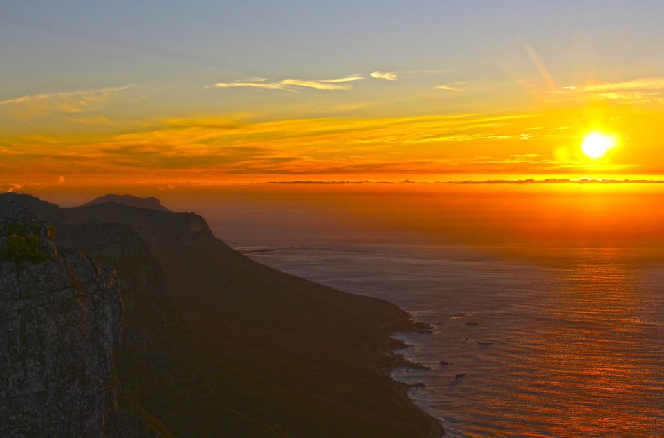 Sonnenuntergang über Kapstadt