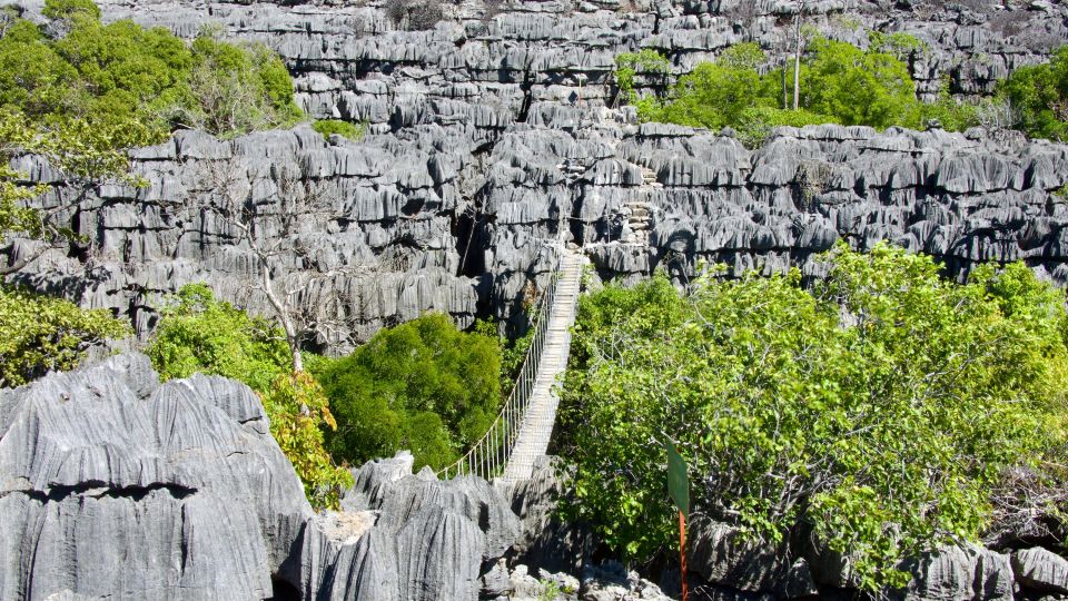 Beeindruckenden Tsingys im Ankarana-Nationalpark