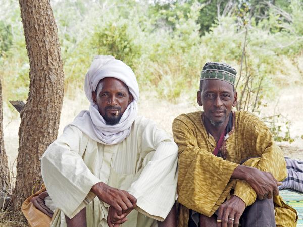 Nomadenmänner im Tschad © Diamir