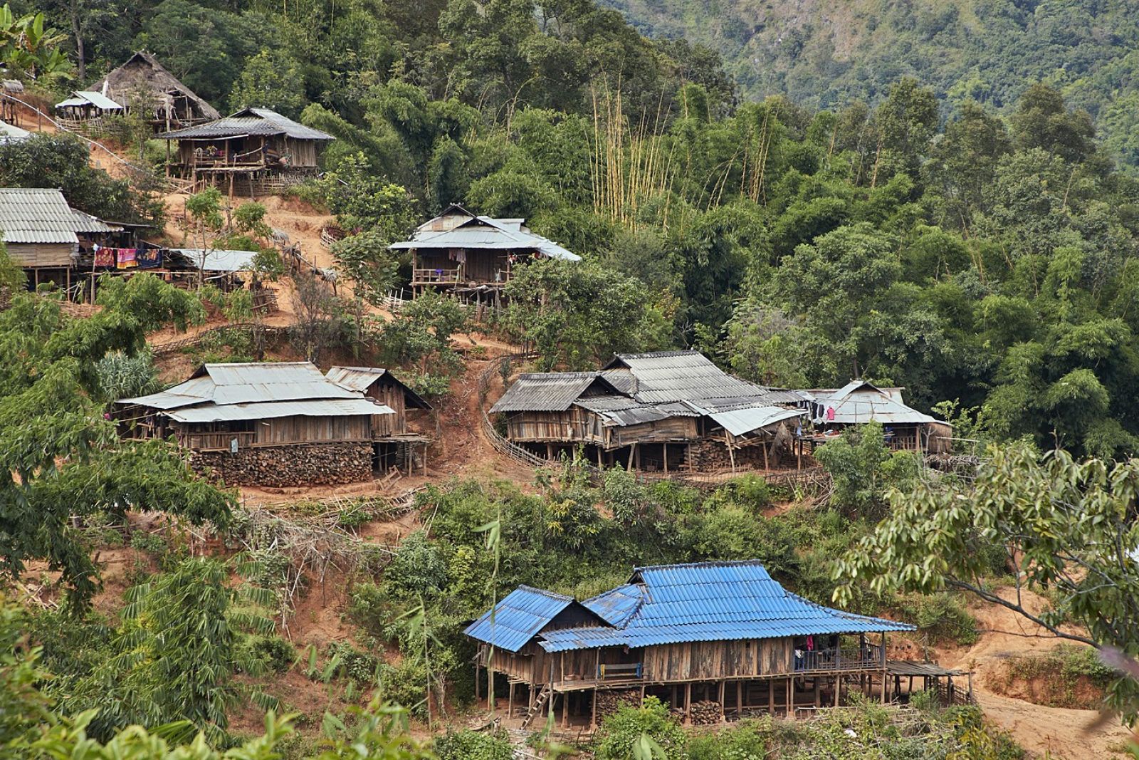 In den bergen Myanmars