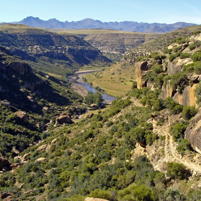 Bergwelt von Lesotho