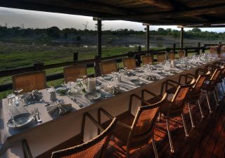 Savute Safari Lodge: Dinner