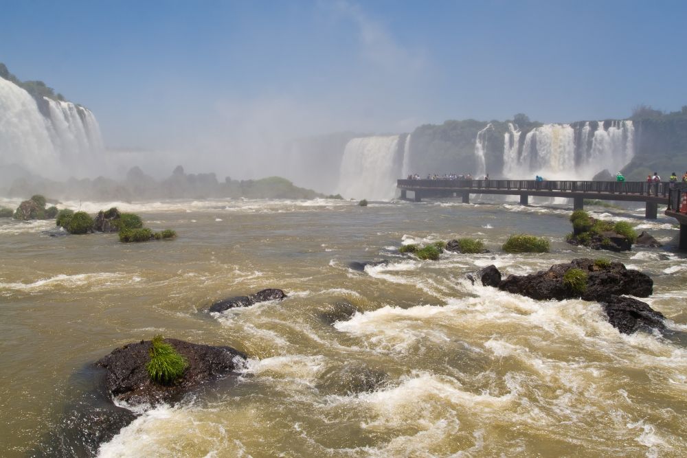 Teufelsschlucht, Iguazu-Wasserfälle, Brasilien