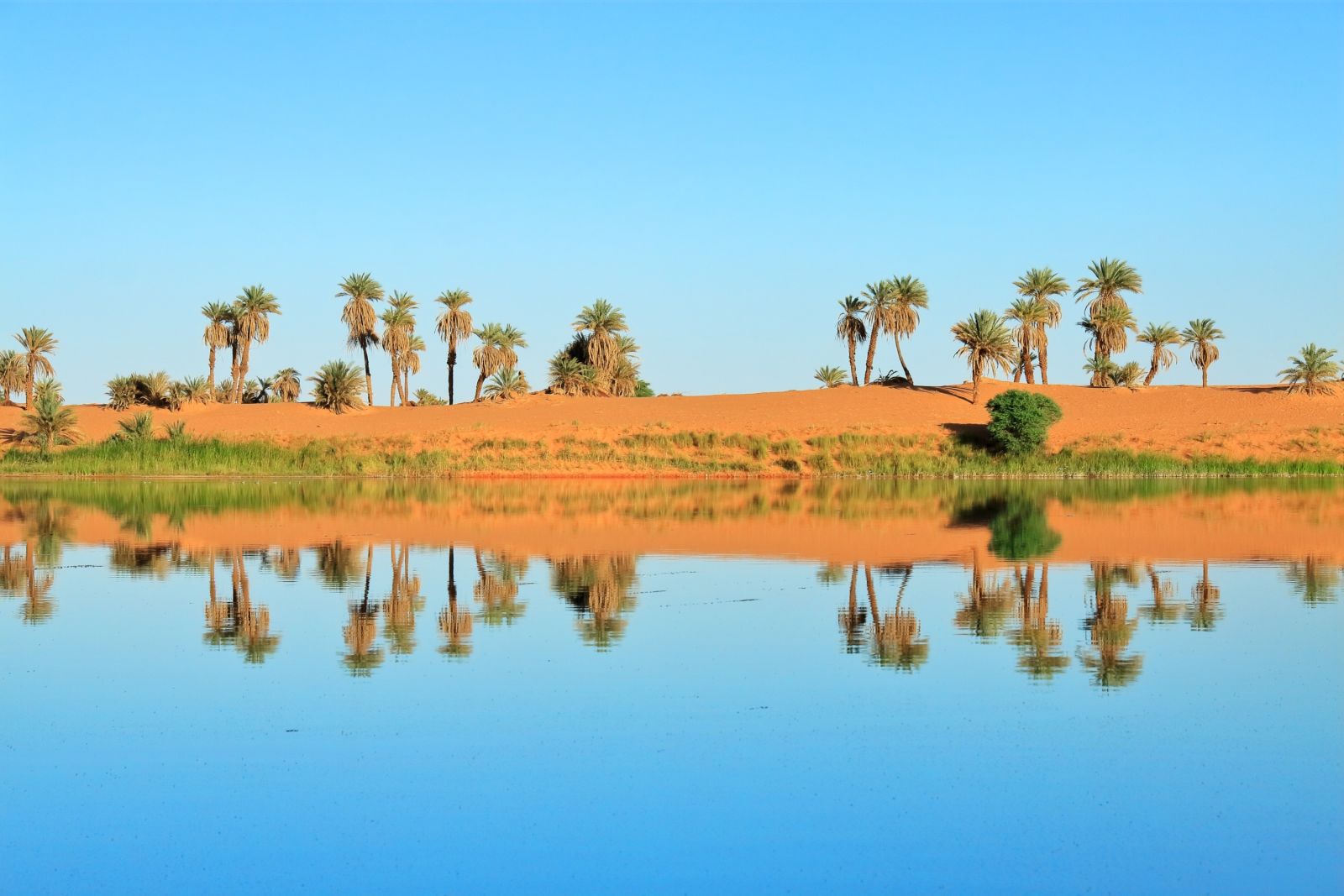 Sahara-Idylle am Lac Katam